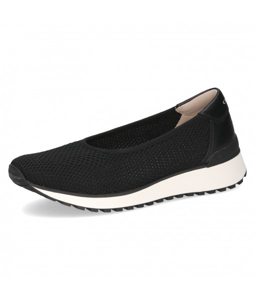 Caprice 24702-Black knit comb