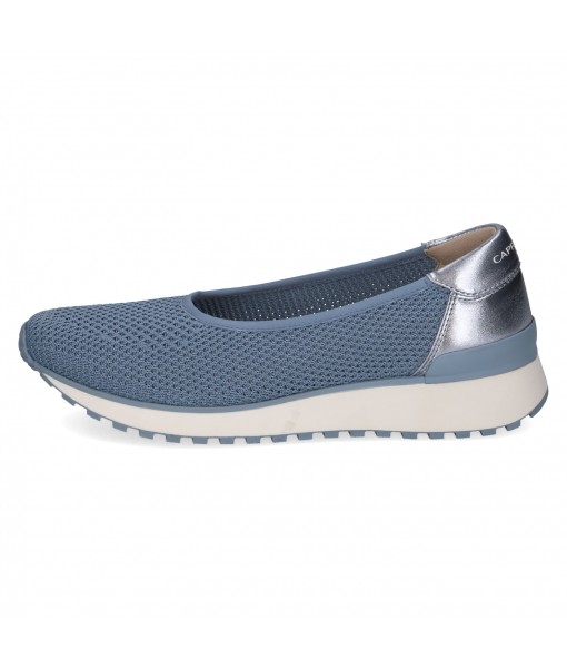 Caprice 24702-Blue knit comb