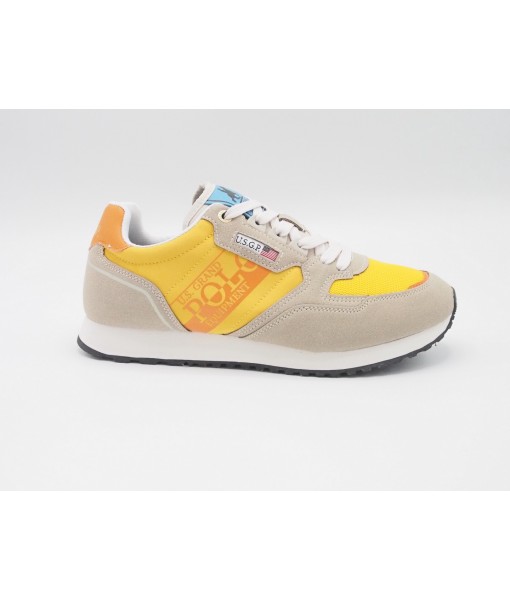 U.S Grand Polo 12270 Beige/Yellow