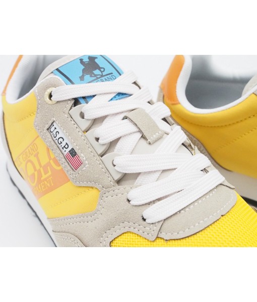 U.S Grand Polo 12270 Beige/Yellow